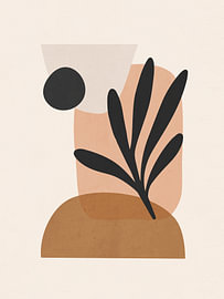 Minimalistische abstracte kunst 11 van Thing Design