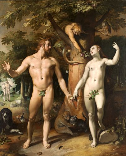 Cornelis Cornelisz. van Haarlem. De zondeval