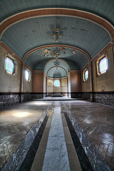 Urbex colored church