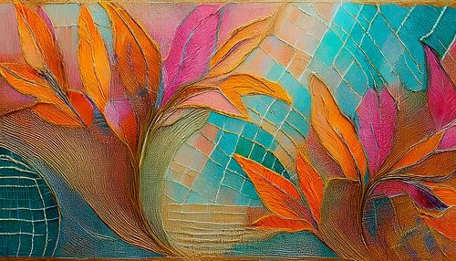 Abstrakt & Modern: Farbenfrohe Gemälde. Serie: Blickfänge (9)