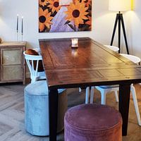 Klantfoto: Zonnebloem Avonden van Goed Blauw, als ArtFrame