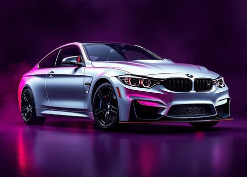 BMW M4 Neon