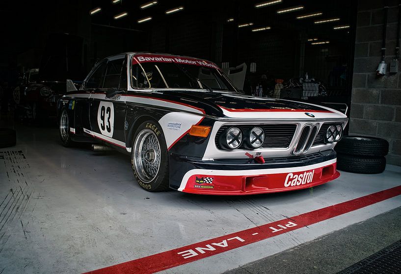 BMW CSL-Rennwagen von BG Photo