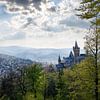 Le château de Wernigerode au printemps sur Oliver Henze