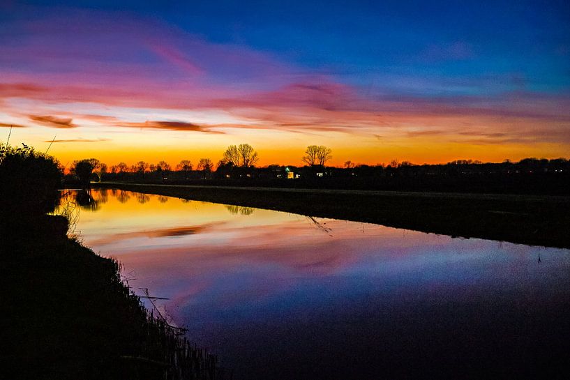 An enchanting sunset by Ilona Water