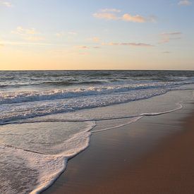 Endloser Sandstrand auf Sylt bei Westerland von Martin Flechsig