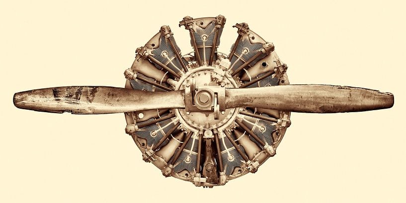 L'hélice d'avion ancienne par Martin Bergsma