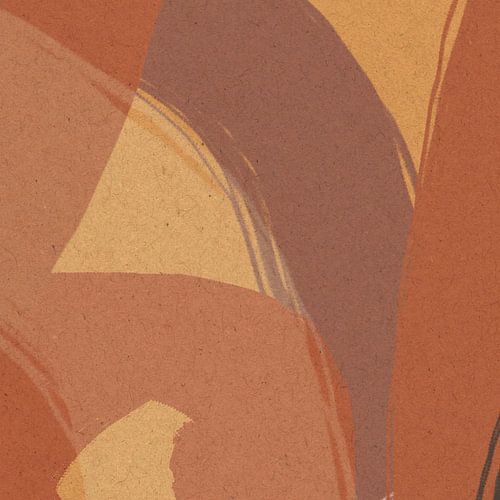 Moderne abstracte kunst in pastelkleuren nr. 6