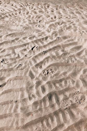Zandribbels Zeeland strand