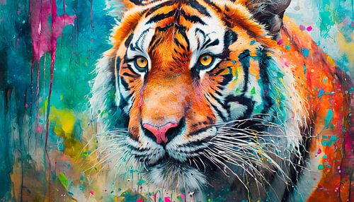 Kunst kleuren in kunst