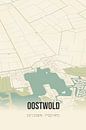 Vintage map of Oostwold (Groningen) by MyCityPoster thumbnail