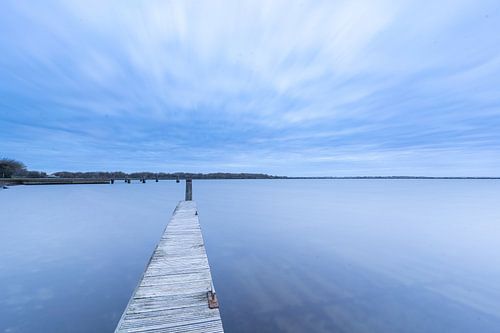 Blauwe uur aan de Grevelingen van Louise Poortvliet