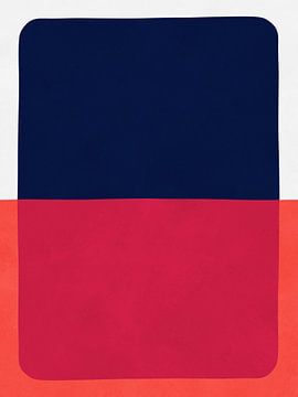 Twee overlappende kleuren 2 van Vitor Costa