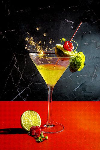 Een spetterende cocktail.