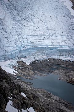 base d'un glacier sur Sebastian Stef