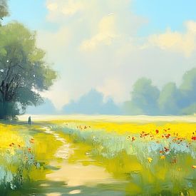 Flower meadow by Art Whims