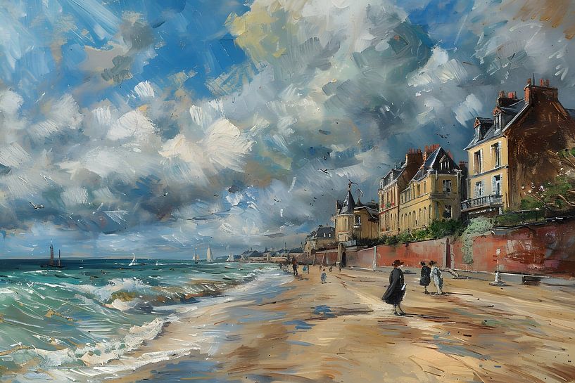 Trouville Promenade #1 by Skyfall