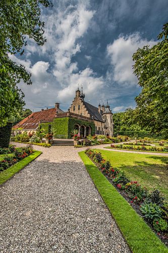 Het historische kasteeltje "Het Poptaslot" te Marssum