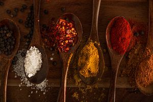 Playful spices by Leon Brouwer