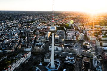 Berliner Fernsehturm von Hussein Moussaoui