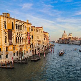 Grand Canal and Santa Maria della Salute church in Venice, Italy by Jan Kranendonk