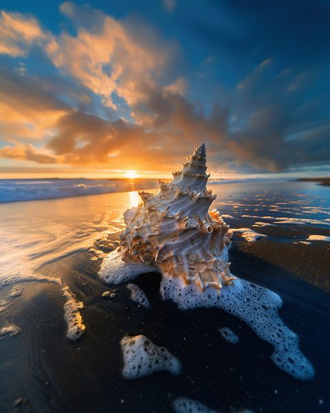 Strandschätze im Abendgold von fernlichtsicht
