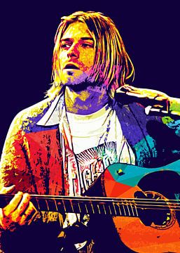 Kurt Cobain by San Creative