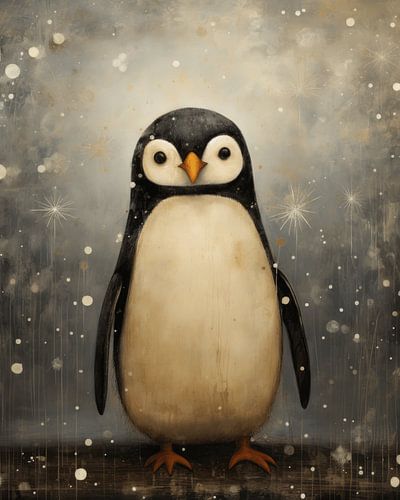Hallo, mein Name ist Pinguin
