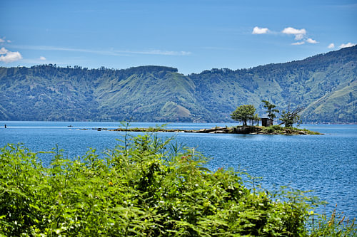 Vulkanlandschaft in Nord-Sumatra