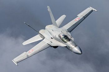 Schweizer F/A-18-Kampfflugzeug