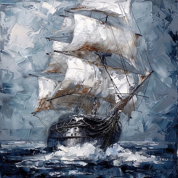 Sailing ship by Poster Art Shop