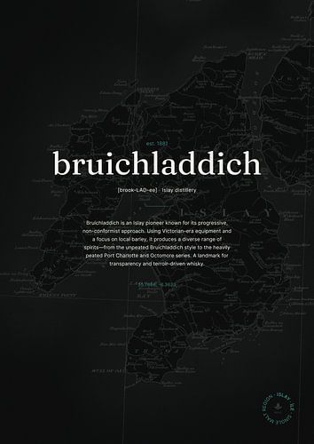 Bruichladdich Distillery – Charcoal Edition