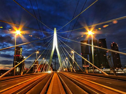 Rotterdam in de nacht