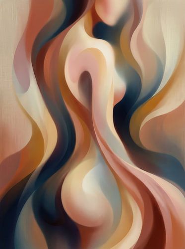 sensuele abstracte  fantasie kunst
