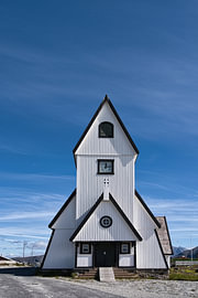 The Nanortalik church by Frank's Awesome Travels