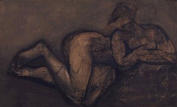 liggend naakt, Constant Permeke, 1941