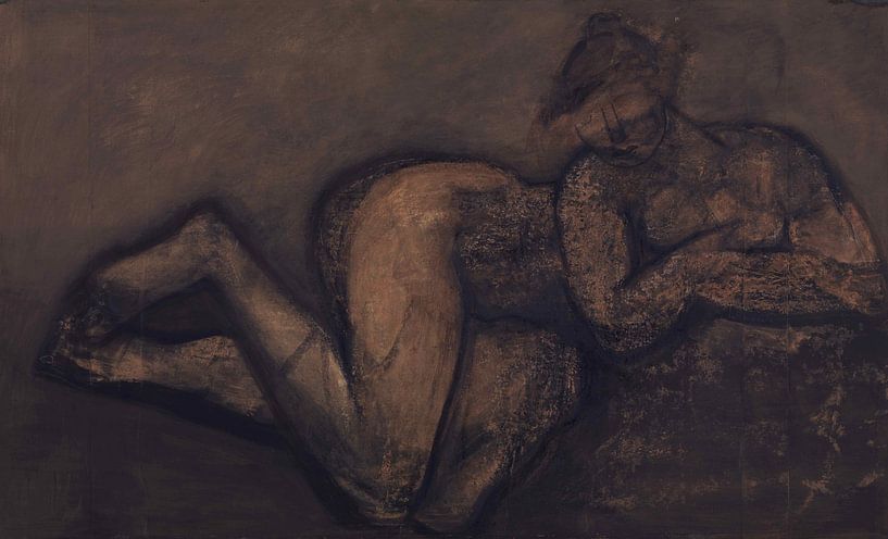Reclining nude, Constant Permeke, 1941 by Atelier Liesjes