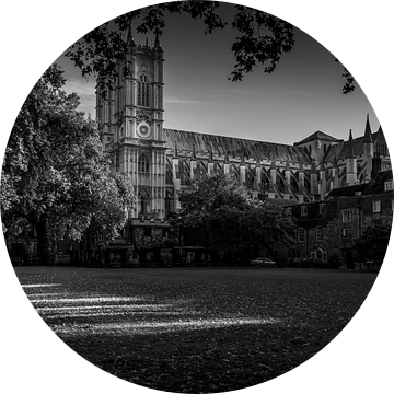 Zwart Wit:Westminster Abbey Londen van Rene Siebring