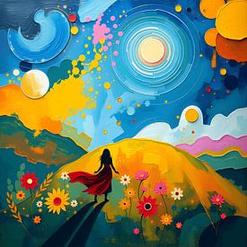 Beaming with happiness by Jolique Arte