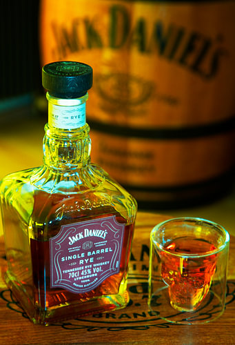 whisky fles