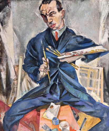 Max Oppenheimer, Zelfportret, ca 1933