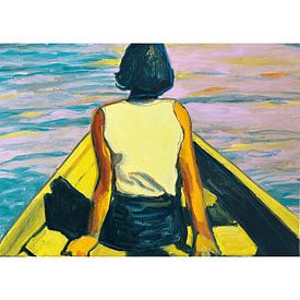 Summer Sailing by Helia Tayebi Art