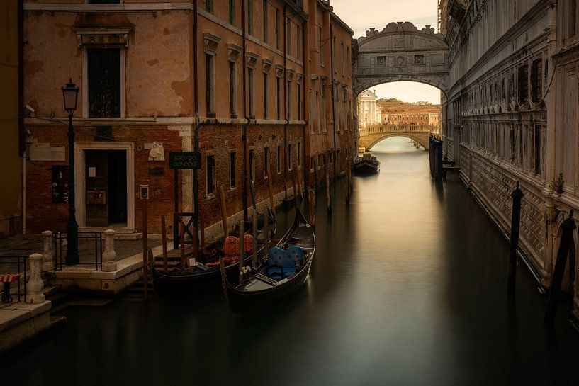 Two Venice gondolas by Wojciech Kruczynski