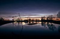 Wolfsburg bei Nacht