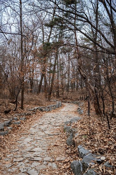 Kassei road in Bukhansan in South Korea by Mickéle Godderis