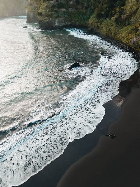 Schwarzer Strand Madeira von Erik Lei