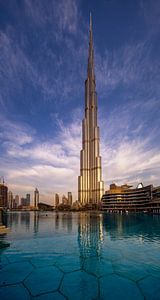 Burj Khalifa vroeg in de ochtend van Rene Siebring