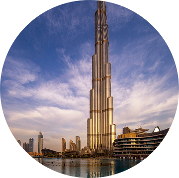 Burj Khalifa vroeg in de ochtend van Rene Siebring