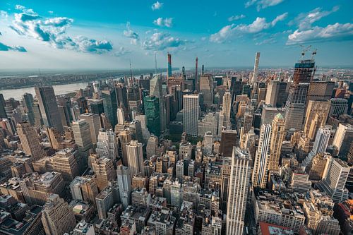 Skyline van New York City , VS