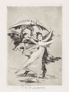 FRANCISCO GOYA, Du sollst nicht entkommen, 1797-1798